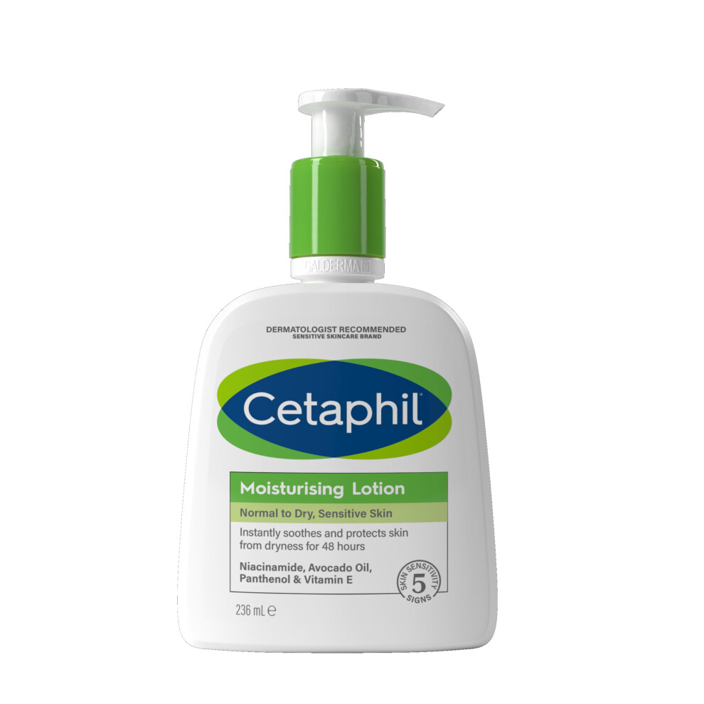 Cetaphil Moisturising Lotion, 236ml, Face & Body Moisturiser,