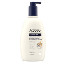 Aveeno Skin Relief Moisturising Lotion, With Soothing Triple Oat Complex & Shea Butter, Suitable For Sensitive Skin, 72-Hour Intense Hydration, Helps