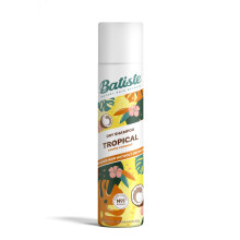 Batiste Dry Shampoo in Tropical 350ml, Coconut & Floral Fragrance, No Rinse Spray to Refresh Hair in Between Washes