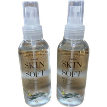 2 x Avon Skin So Soft Dry Oil Body Spray Insect Mosquito Mosi Repellant Properties