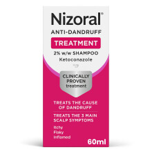 Nizoral Anti-Dandruff Treatment Shampoo, Treats and Prevents Dandruff, Clinically Proven to Control Itchy & Flaky Scalps, Contains Ketoconazole, 1 x