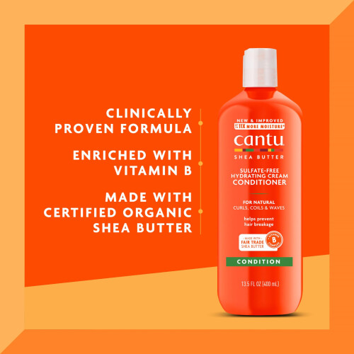 Cantu Cantu Hydrating Cream Conditioner 400ml 2