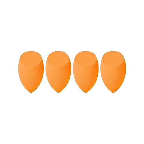 Real Techniques Real Techniques Miracle Complexion Beauty Sponge Makeup Blender Set, Orange, (Pack of 8) 2