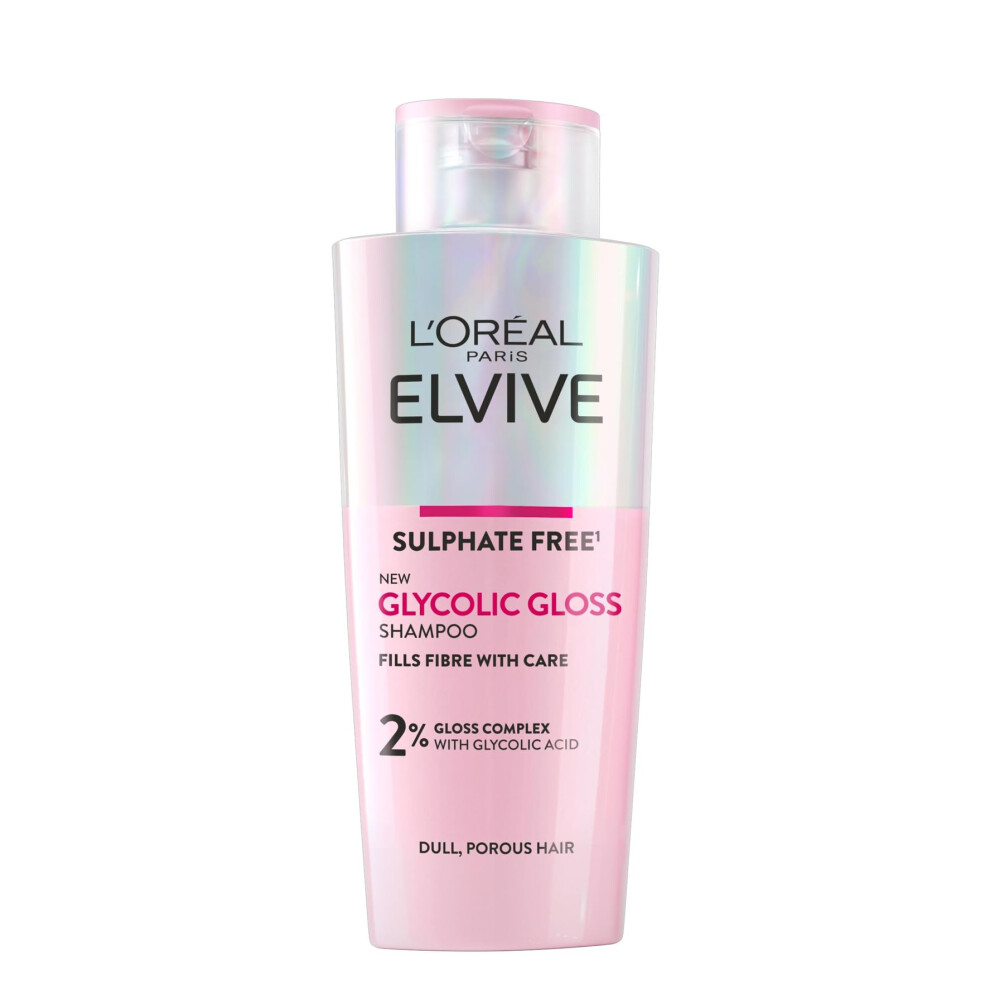 LâOrã©Al Paris L'orã©Al Paris Elvive Glycolic Gloss Sulphate Free Shampoo For Dull Hair 200Ml