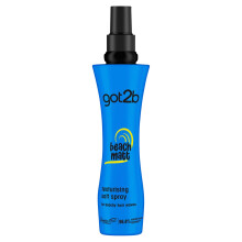 Schwarzkopf got2b Beach Matt Texture Sea Salt Hair Spray, Medium Hold, Creates Waves and Textures with a Matt Finish, packaging may vary, 200 ml ( Pa