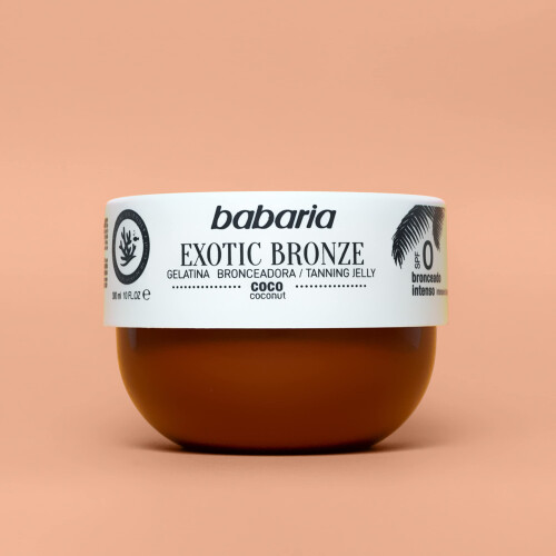 Babaria Coconut Tanning Accelerator Gel SPF0-300ml, BROWN 2