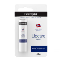 Neutrogena Norwegian Formula SPF 20 Lip Balm (4.8g), Lipcare to Provide Immediate and Lasting Relief for Dry, Chapped Lips with Sun and All Weather P