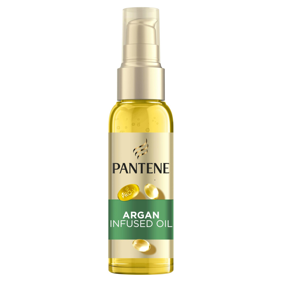 Pantene Pro-V Argan Infused Frizz Ease Hair Oil, 100Ml, For Dry, Damaged Hair