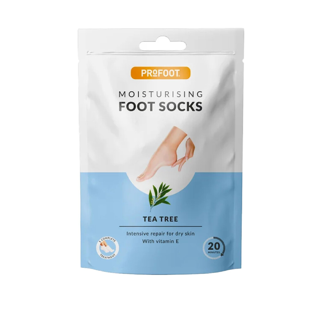 Profoot Moisturising Foot Socks - Deep Treatment For Feet - Ideal For Dry Skin - Soothes, Softens & Deeply Hydrates Cracked Heels And Skin - Intensiv