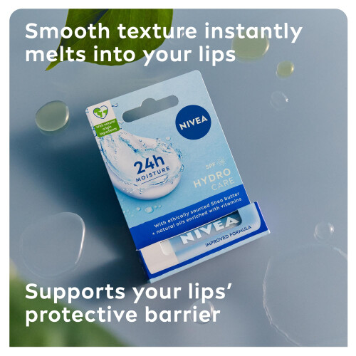 NIVEA NIVEA Lip Balm Hydro Care with SPF 15, 4.8g 2