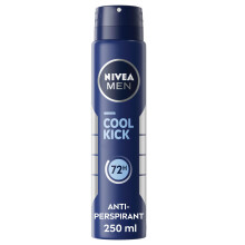 Nivea Men Cool Kick Anti-Perspirant Deodorant Spray, 250ml