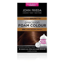 John Frieda Precision Foam Colour 6N, Salon Finish Hair Dye, 100