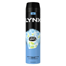 Lynx Ice Chill Aerosol Body Spray Men's Deodorant Spray with an iced mint & lemon scent for 48 hours of odour-busting, high definition fragrance 250