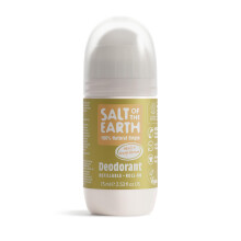 Salt of the Earth - Natural Refillable Roll On Deodorant - Neroli & Orange Blossom - Effective Long Lasting Protection, 100% Natural ingredients, Eco
