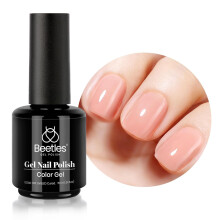 beetles Gel Polish 1 Pcs 15ml, Nude Pink Gel Polish Neutral Gel Nail Polish, Cashmere Nude Soak Off Uv Gel Transparent Nail Art Manicure Gift for Wom