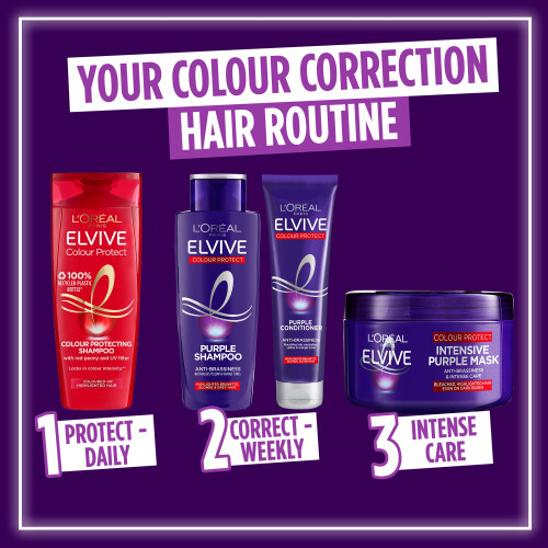 L’Oréal Paris L'Oreal Paris Elvive Colour Protect Purple Conditioner, 150 ml 2