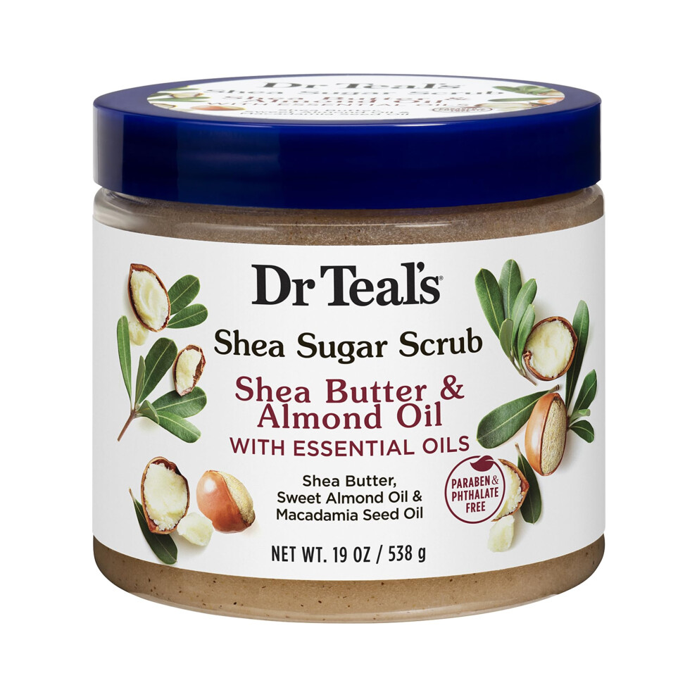Dr Teal's Lavender Shea Butter & Almond Oil Body Sugar Scrub 538G