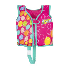 Bestway 32176 Gilet da nuoto rosa per bambini, taglia S/M