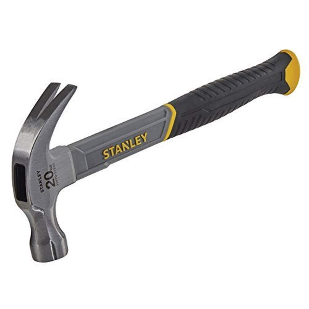 STANLEY STHT0-51310 20oz Claw Hammer â Fiberglass Handle â Durable & Balanced DIY Tool (570g)-image-OPC-PHJ2C5C-NEW