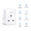 TP-Link Tapo P100 Wi-Fi Smart Plug – Alexa & Google Control, App Remote, Scheduling, Device Sharing – White 3