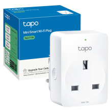 TP-Link Tapo P100 Wi-Fi Smart Plug – Alexa & Google Control, App Remote, Scheduling, Device Sharing – White