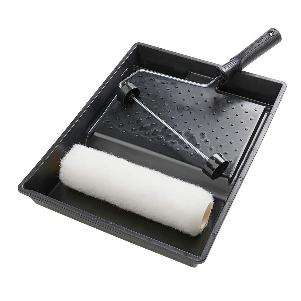 Harris 9" Walls & Ceilings Paint Roller Set – Tray, Frame & Sleeve – Ideal for Decorating & DIY