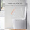 Pipishell Soft Close Toilet Seat – Quick Release, Adjustable Hinges, White 4