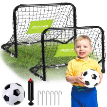 Portería de fútbol - juego de 2 - 60 x 45 x 25 cm NS-461