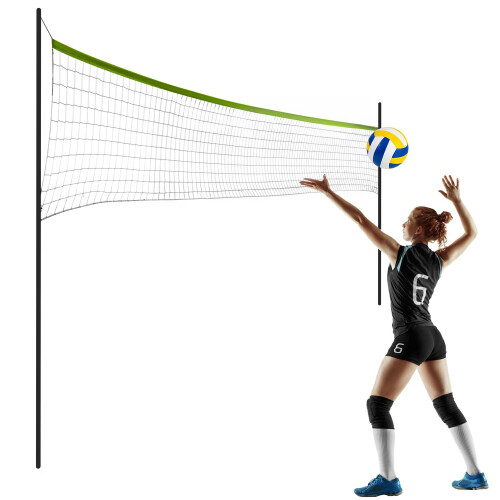 Rete e telaio per pallavolo e badminton 570 cm 2