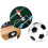 Bordfodbolde 32 mm - 2 stk. 4