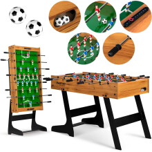 Neosport pöytäjalkapallopöytä 121 x 61 x 80 cm NS-803 puinen