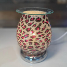 (Touch Setting Cheetah Print Electric Burner) 1/2 PRICE Electric Burners | Inspired By Candle Company | Wax Burners | Home Fragrance burner Decor Decoration Ornaments melt