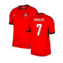 (XXL) 2024-2025 Portugal Home Shirt (Ronaldo 7)