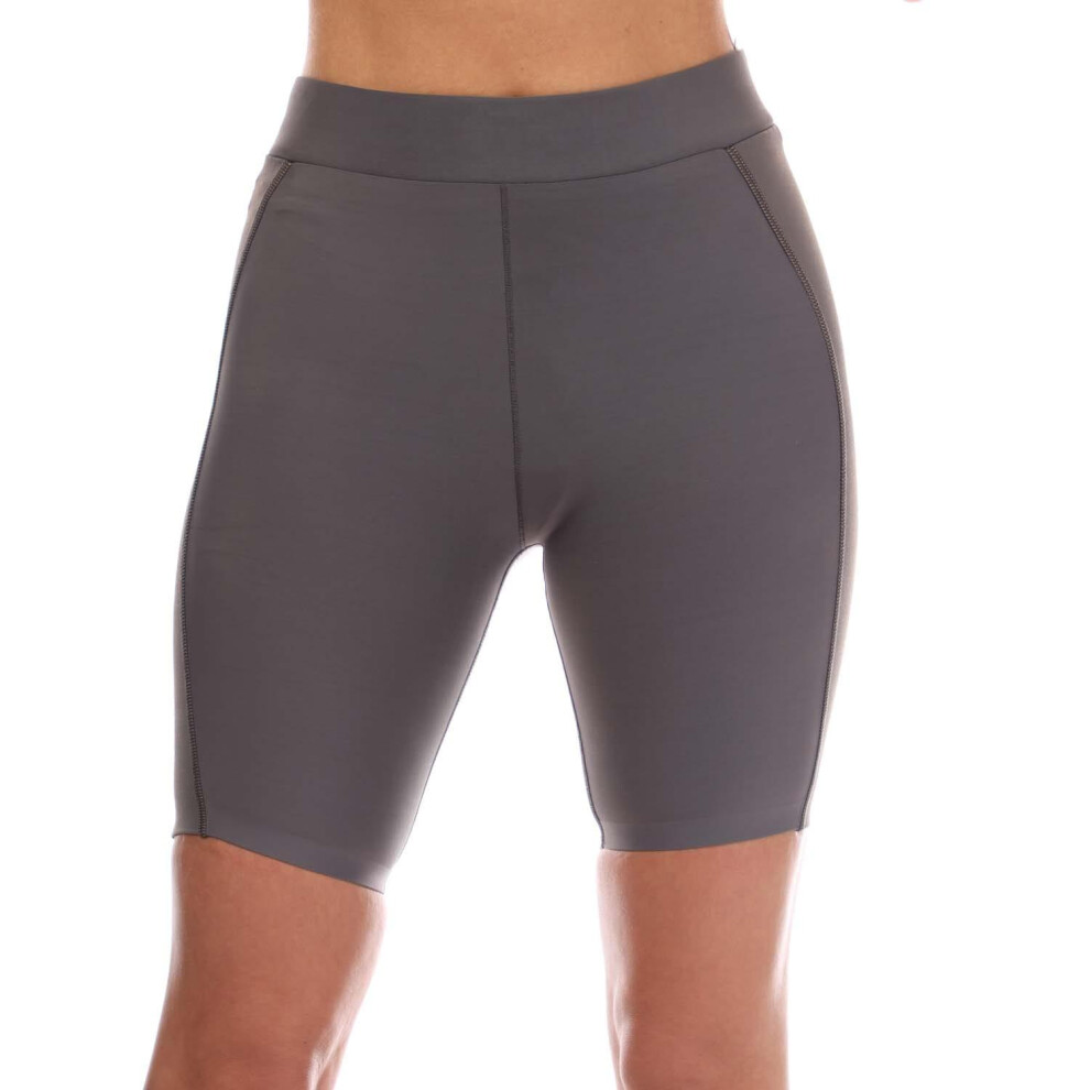 (XS, Charcoal) Skins Womens/Ladies Series-5 Half Cycling Shorts-image-OPC-PHHNS7F-NEW