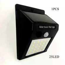 (30 LED, One size) Outdoor Waterproof LED Solar Light Eco-Friendly PIR Motion Sensor Wall Light Solar Powered Street Lamp Yard Garden Decoration