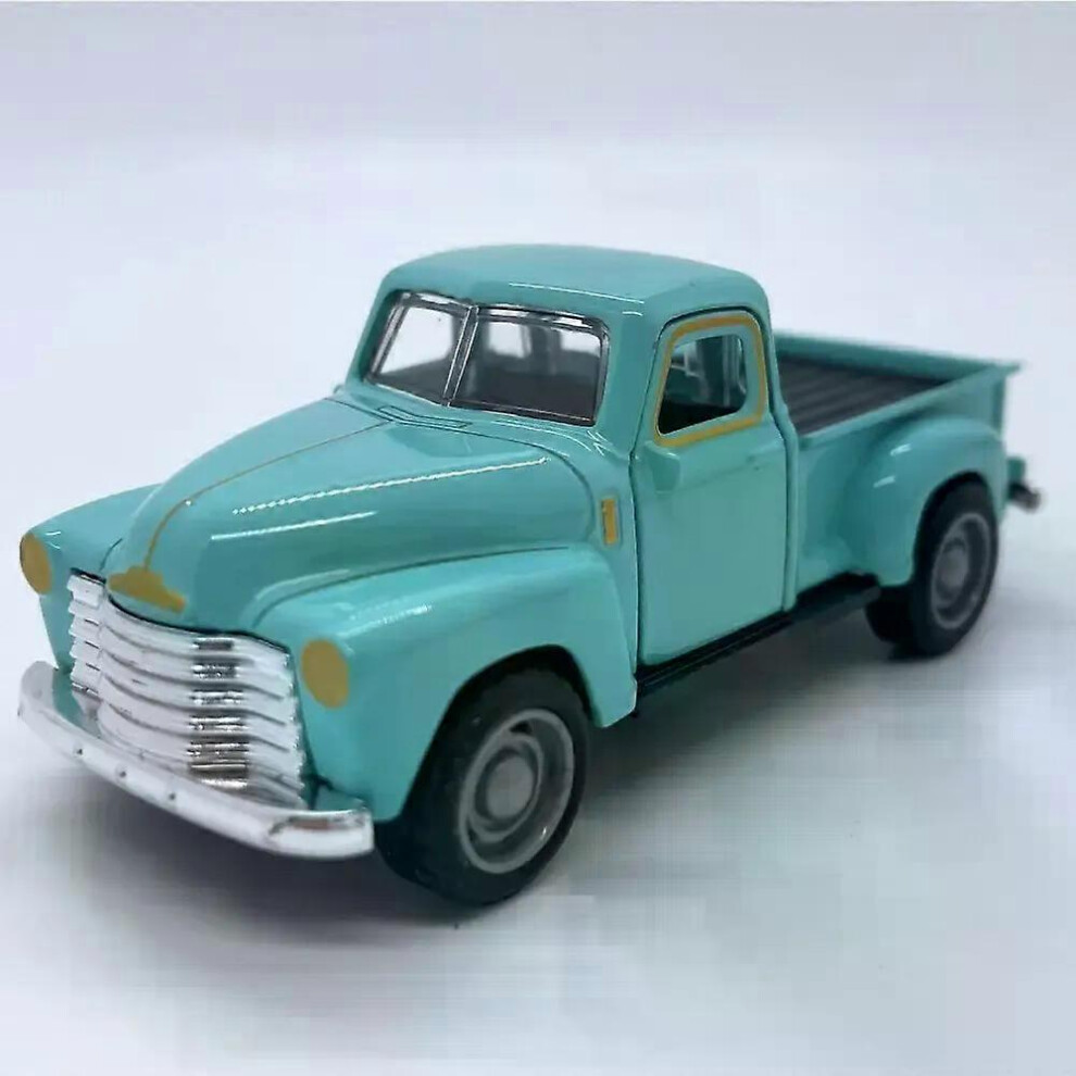 (red(Bagged), One size) 11cm Mini Red Classic Pickup Truck Car Model Toys Collection Simulation Alloy Pull-back Diecast Vehicle Ctue Boys Christmas Gi-image-OPC-PHJ2PPQ-NEW