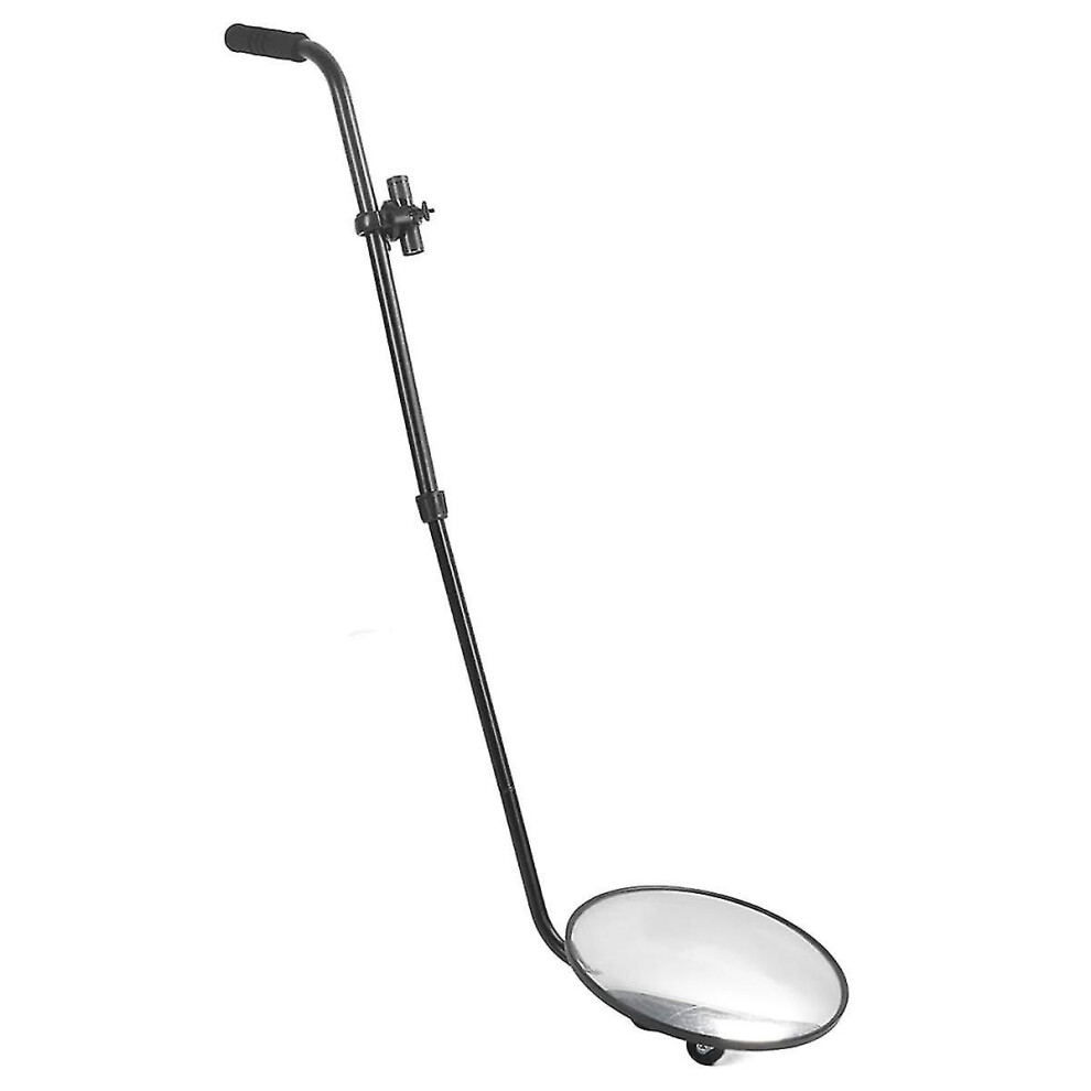 (As show, One size) Undercarriage ,Magnifying Under Vehicle Inspection Security Mirror Waterproof Foldable Adjustable Angle-C12-image-OPC-PHJ2SWM-NEW