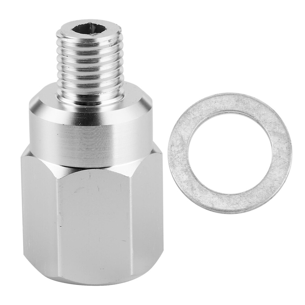 (As Show, One Size) For Ls Swap Gauge Sensor Adapter Coolant Temperature Sensor Male M12-1.5 To Female 3/8In-18 Npt 4909775565485