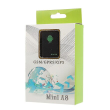 (As show, One size) Mini A8 Real Time GPS Monitor Tracker w/ SOS Emergency Call GSM/GPRS/GPS-C11