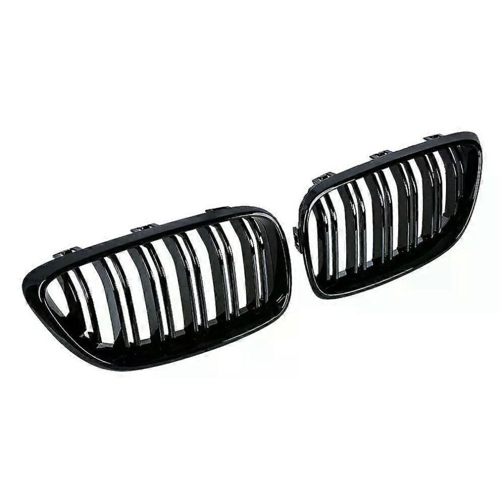 (As Show, One Size) Grille Pare-Chocs Avant Rein Grille Double Ligne Grille Sport Pour- M2 F87 F22 F23 2014-2018 220I 230I 235I Noir 4909775391176