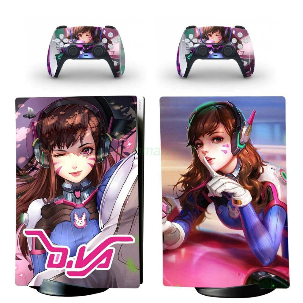 (Yspfd0821) Overwatch For Playstation 5 Ps5 Digital Version Skin Vinyl Decal Wrap Sticker 6963793648559