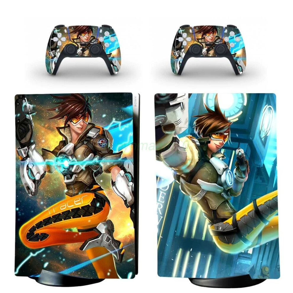 (Yspfd0827) For Playstation 5 Ps5 Digital Version Skin Vinyl Decal Wrap Sticker Hot 6963793648788