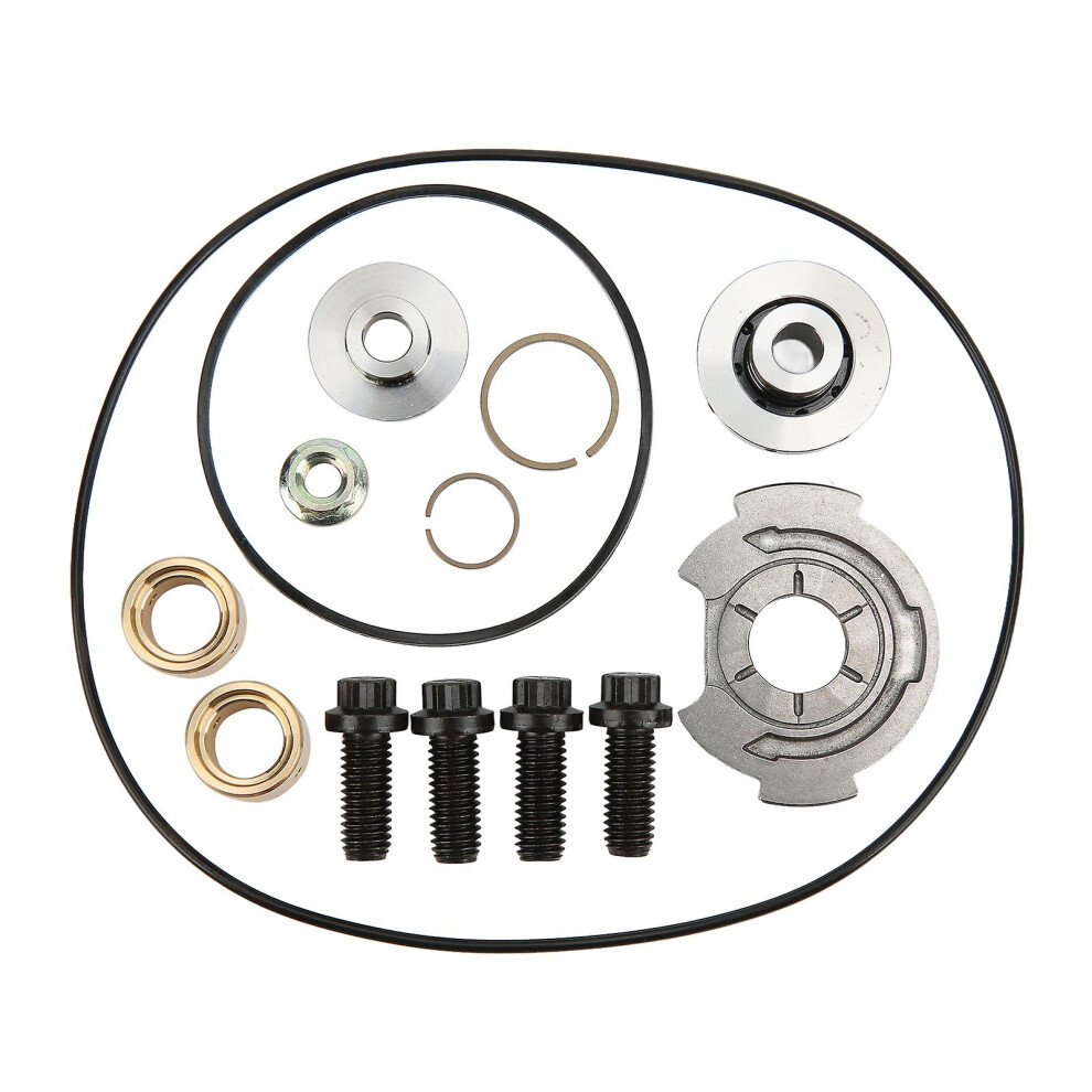(As Show, One Size) Turbocharger Repair Rebuild Kit Replacement For Ford E F Series With Powerstroke 6.0L Later 20042007 4909775565409