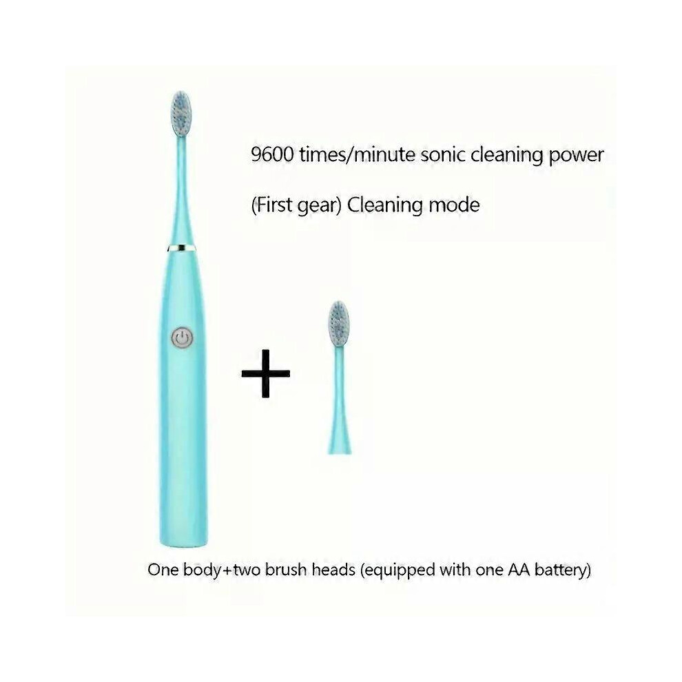Kikidex White ( 3Pcs, One Size) 1Pc Oral Cleaning Electric Toothbrush, Long-Lasting Intelligent Automatic Ultrasonic Electric Toothbrush