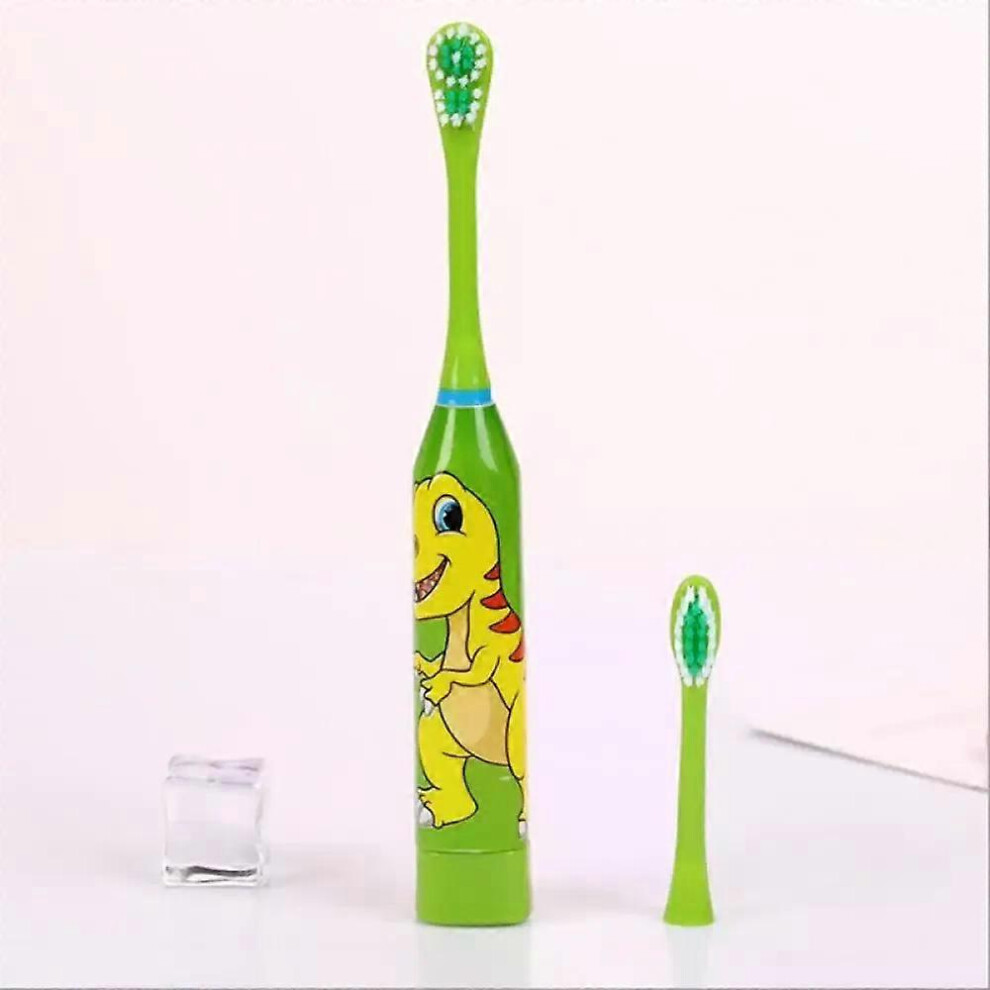 Kikidex (B-Pink 6-12Y, One Size) Old Electric Toothbrush Kids Toothbrush, Ultrasonic Smart Automatic Toothbrush Baby Training Toothbrush