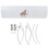 (As show, One size) Household Air Conditioner Cold Wind Shield Cover Deflector Baffle Board Adjustable Angle 1