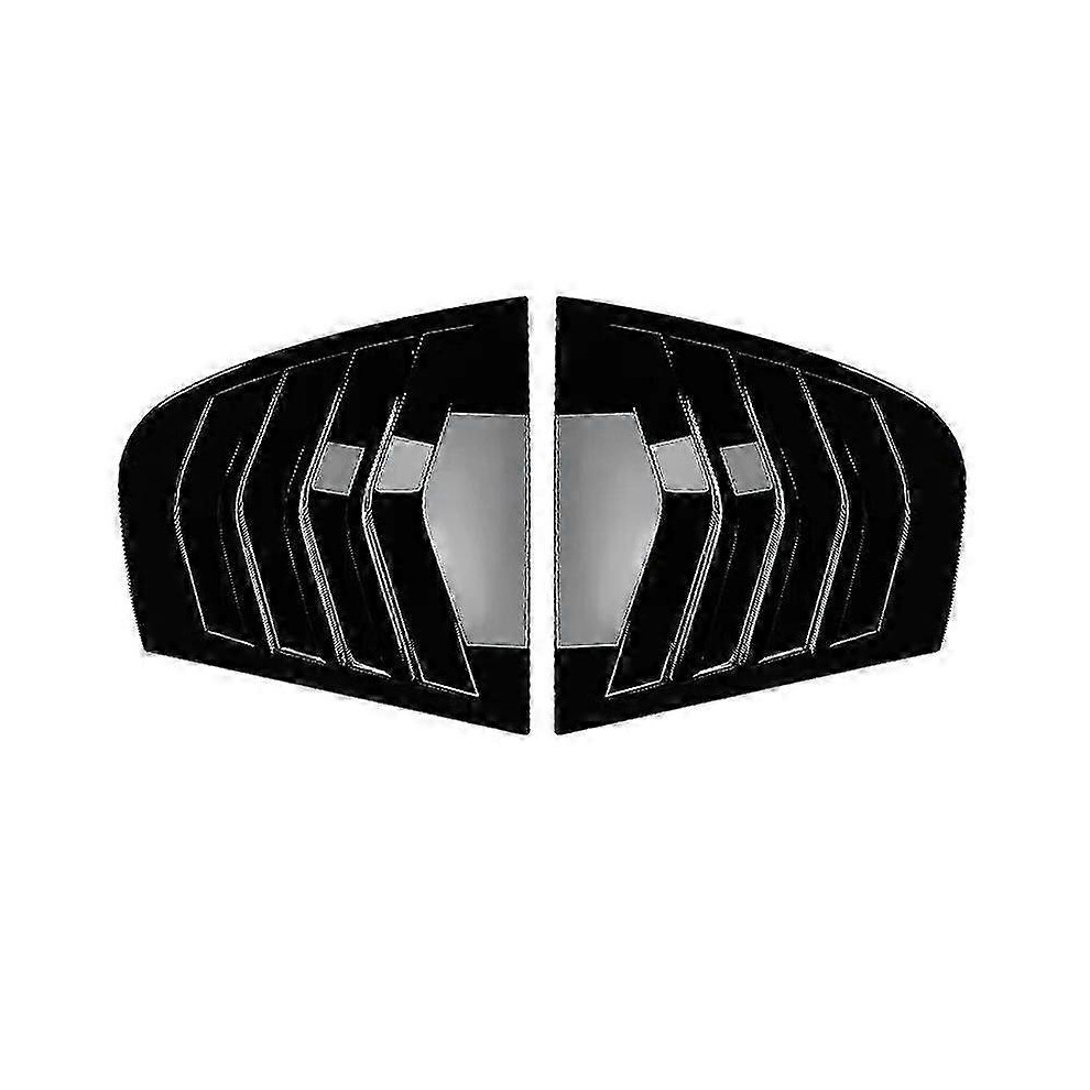 (As Show, One Size) 2Pcs Rear Side Window Louver Shutter Triangle Decoration Modified Accessories Abs For Bmw 3 Series E90 320I 330I M3 2005-2011 4909775347821