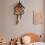 Wall Clock,Wood Cuckoo Clock,Retro Nordic Style,Brown 5