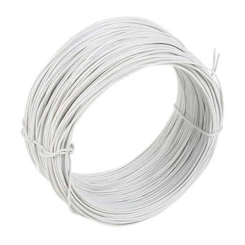 Galvanized Iron Wire Tie Galvanized White Hand‑Made Grape Branch Ties 0.45mm 100meter