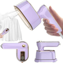 Travel Steamer Iron for Clothes Mini - Portable Ironing Machine Travel Small Size Portable Steamer Travel College Dorm Home Essentials Steamer for Clo